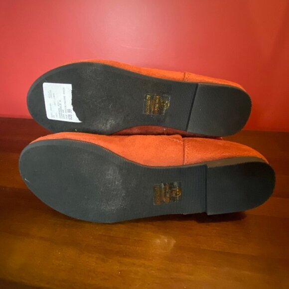 SODA ZULUU-S Women's Rust Color Slouch Flat Heel Mid-calf Boots - NWT - Picture 6 of 7